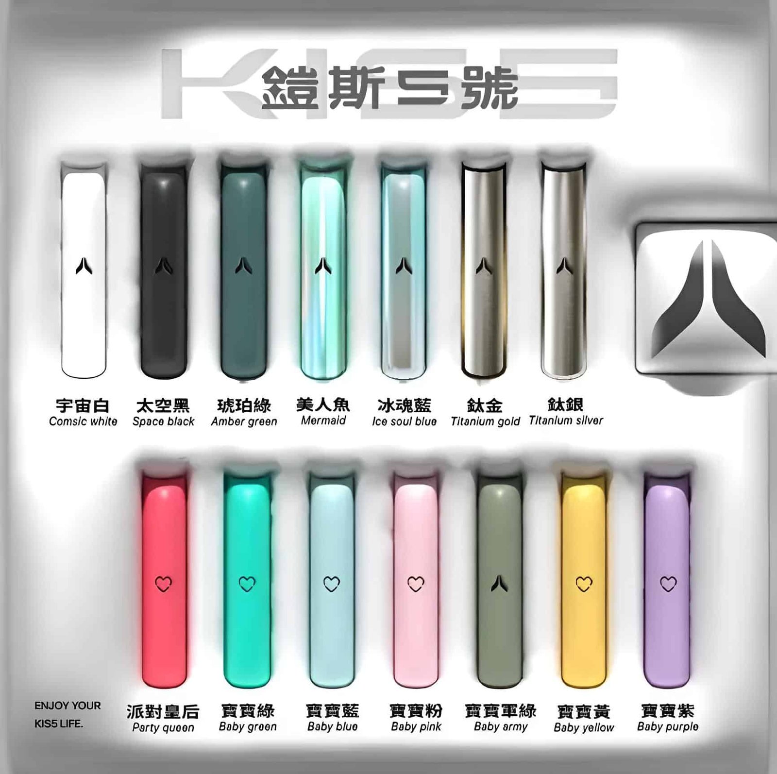 【電子煙主機】KIS5主機 | 13色選擇 | 雙模式調節 | 兼容一代煙彈:圖片 4